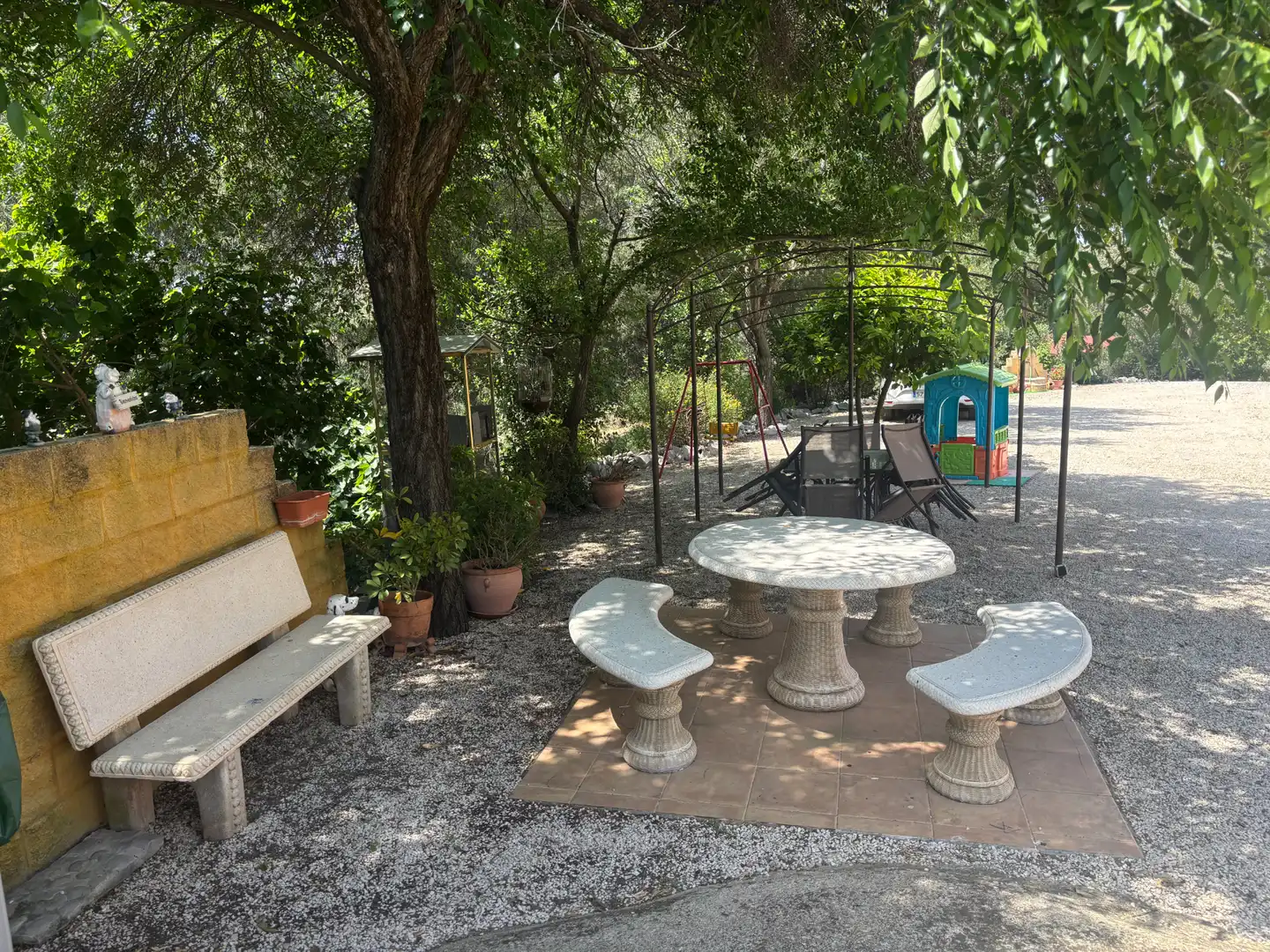 Terrassa de Finca rústica en venda en Andújar amb Aire condicionat, Jardí privat i Piscina