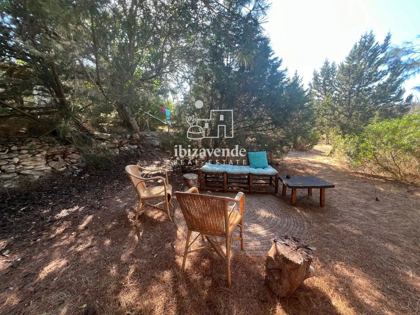 Garden of Houses for rent in Sant Joan de Labritja  with Air Conditioner, Heating and Terrace