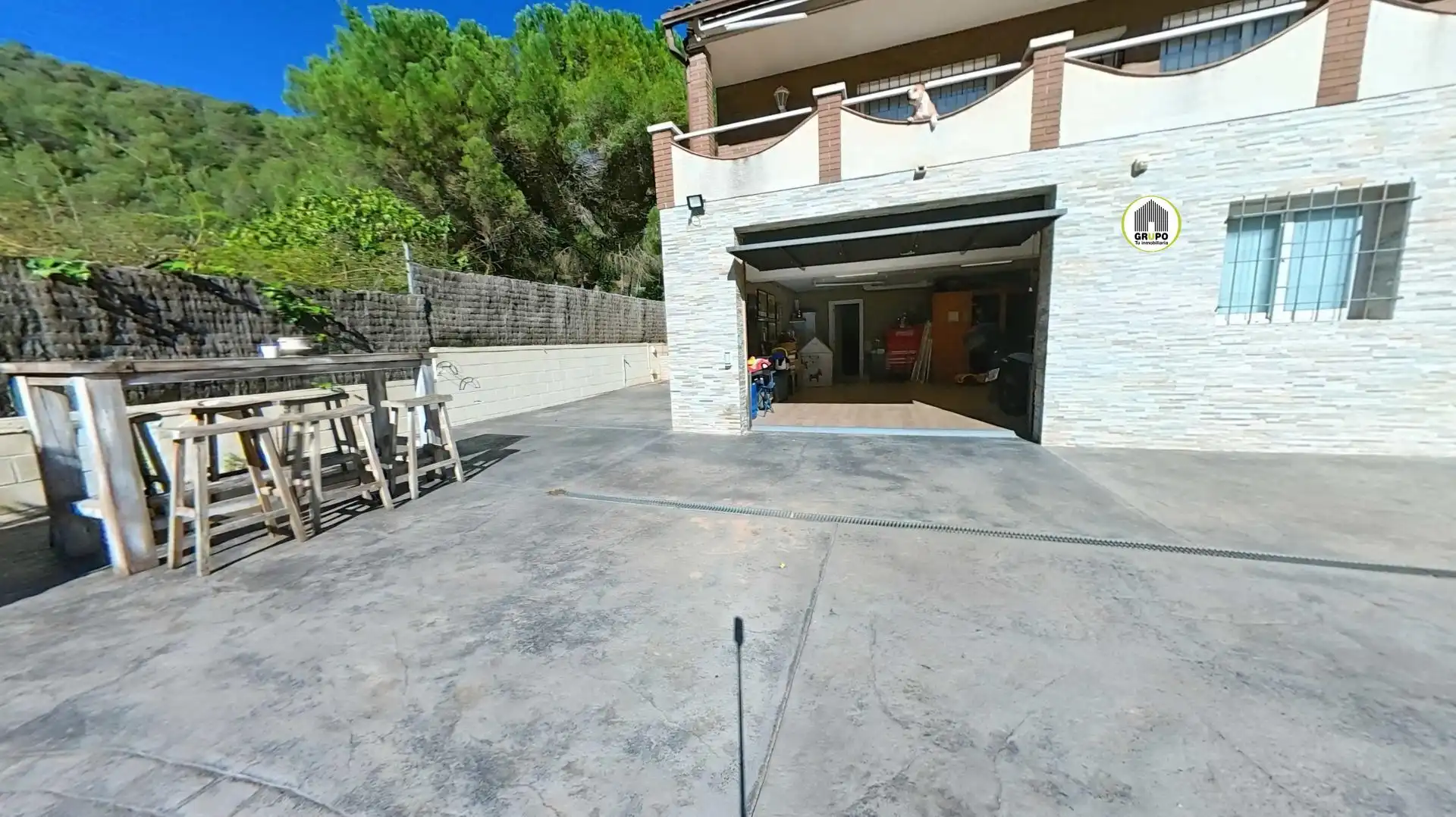 Jardín de Casa o chalet en venta en Begues con Aire acondicionado, Calefacción y Jardín privado