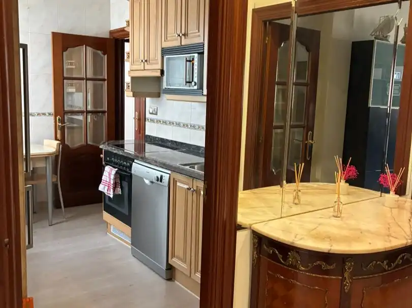 Kitchen of Flat for sale in Bilbao   with Balcony