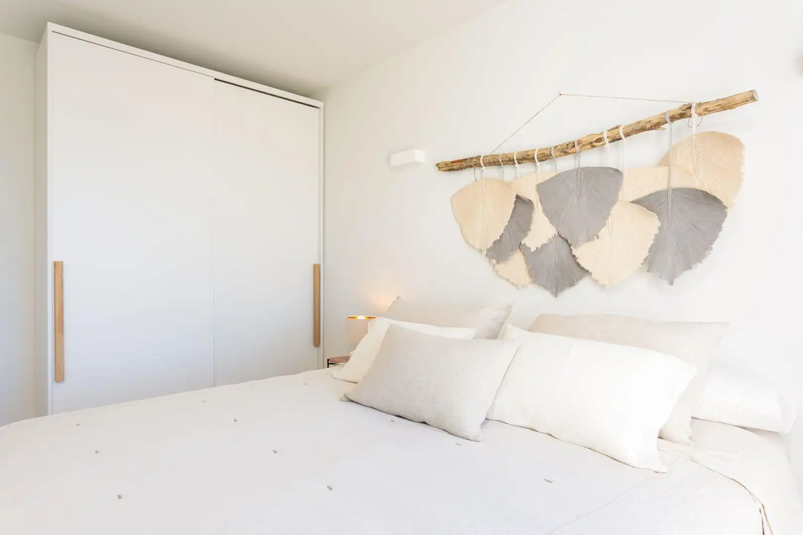 Schlafzimmer von Wohnung zur Miete in Mijas mit Klimaanlage, Privatgarten und Terrasse
