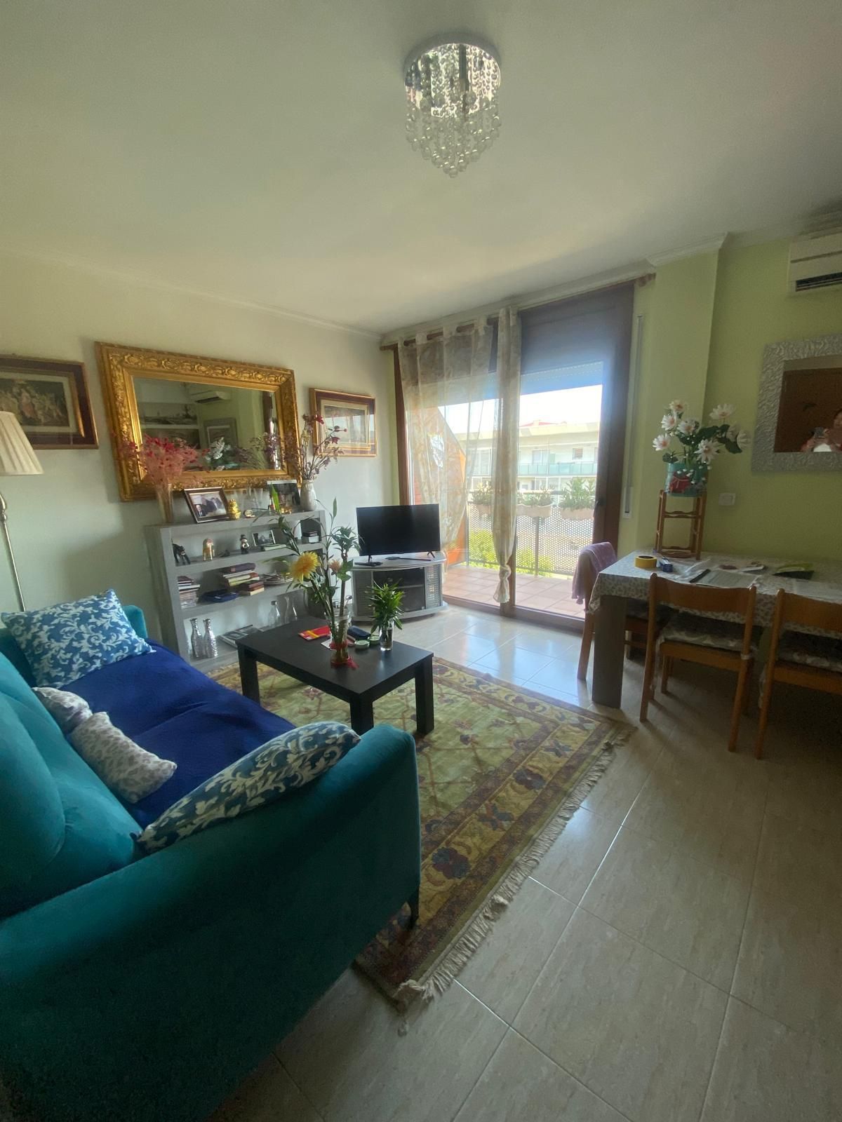 Sala d'estar de Dúplex en venda en Girona Capital amb Aire condicionat, Calefacció i Balcó