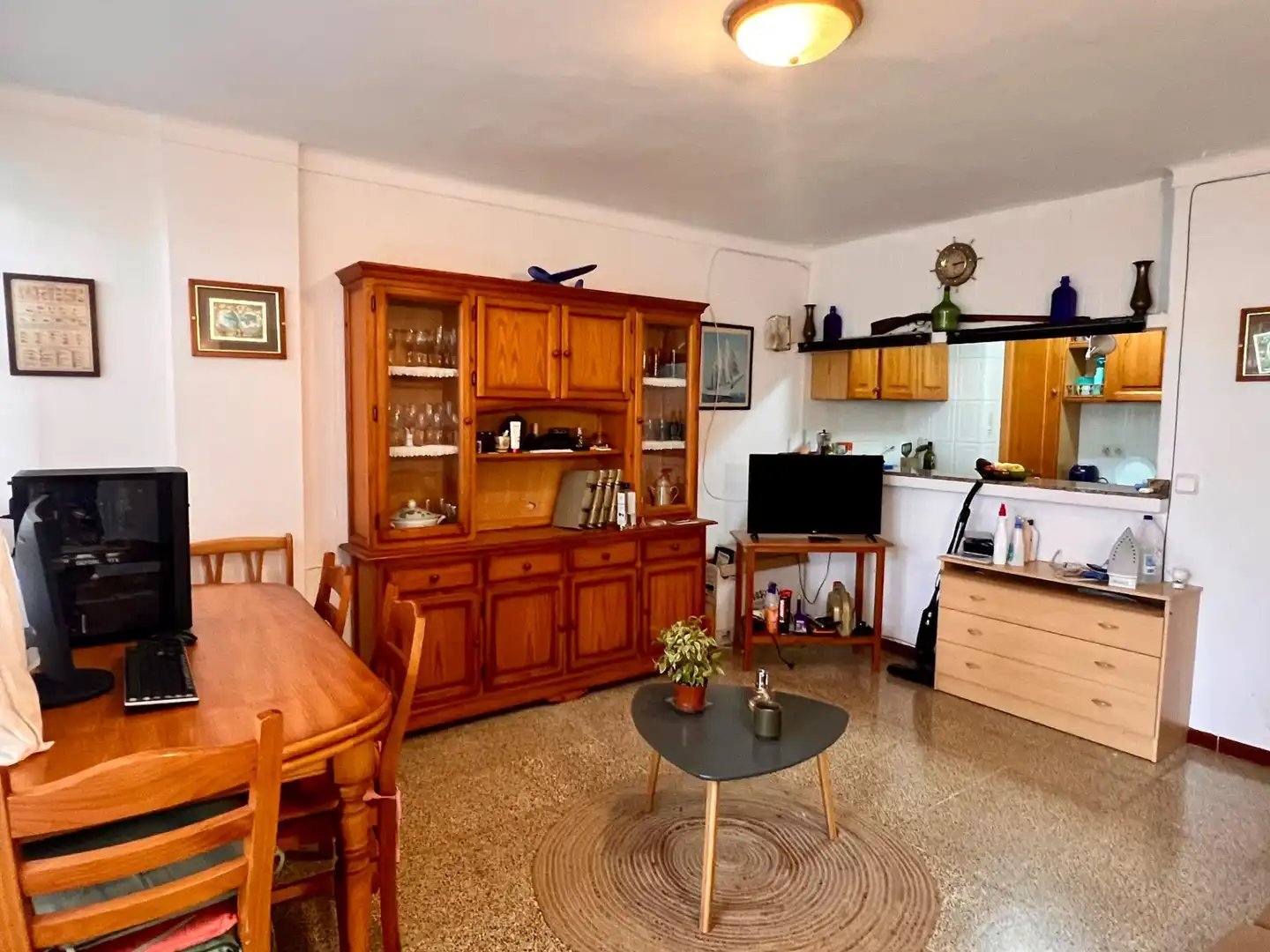 Sala de estar de Apartamento en venta en Alcúdia con Aire acondicionado, Jardín privado y Terraza