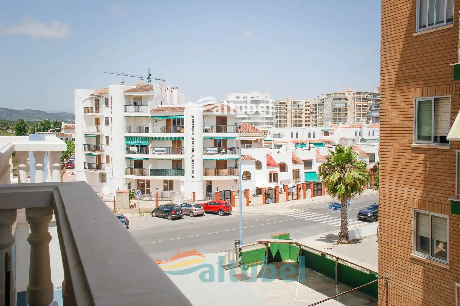 Vista exterior de Ático en venta en Peñíscola / Peníscola con Aire acondicionado, Terraza y Piscina