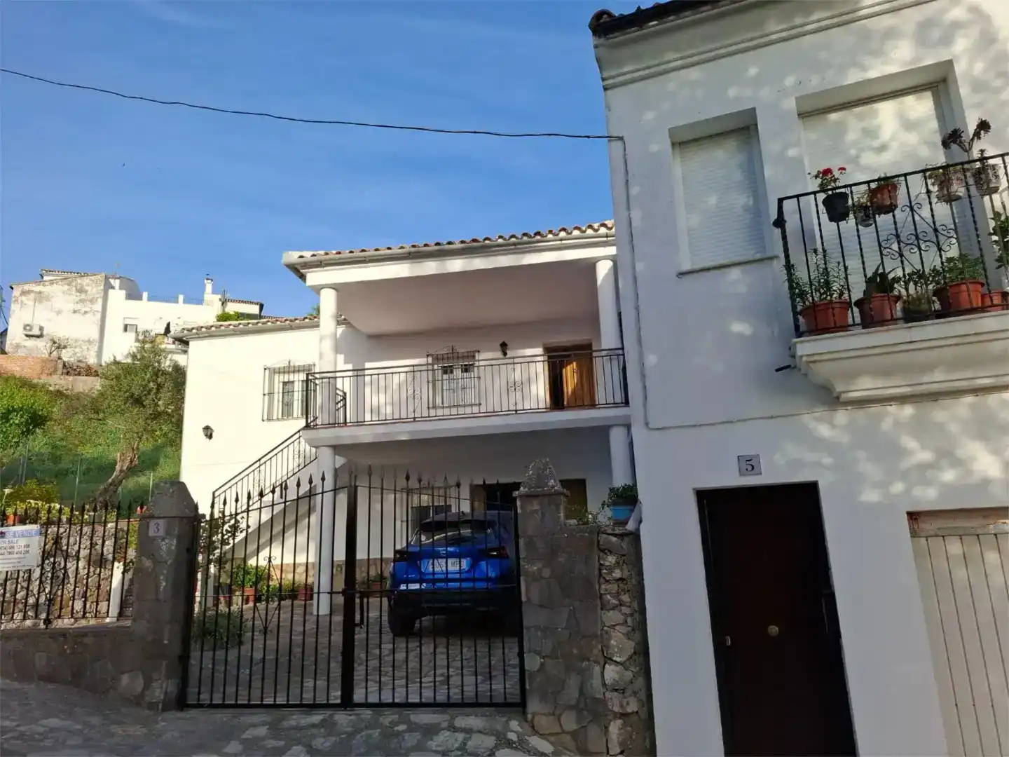 Vista exterior de Piso en venta en Benaocaz con Jardín privado, Trastero y Piscina