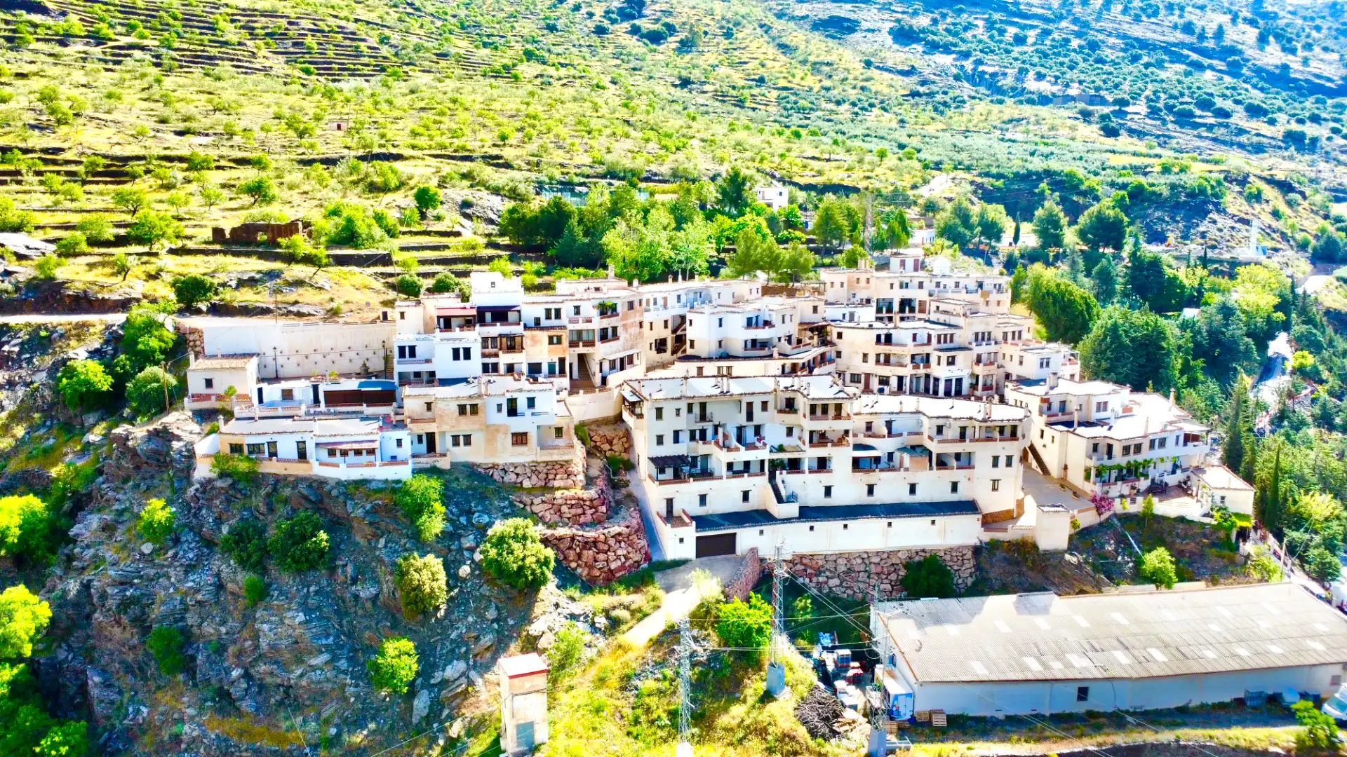 Vista exterior de Apartamento en venta en Ohanes con Calefacción, Terraza y Amueblado