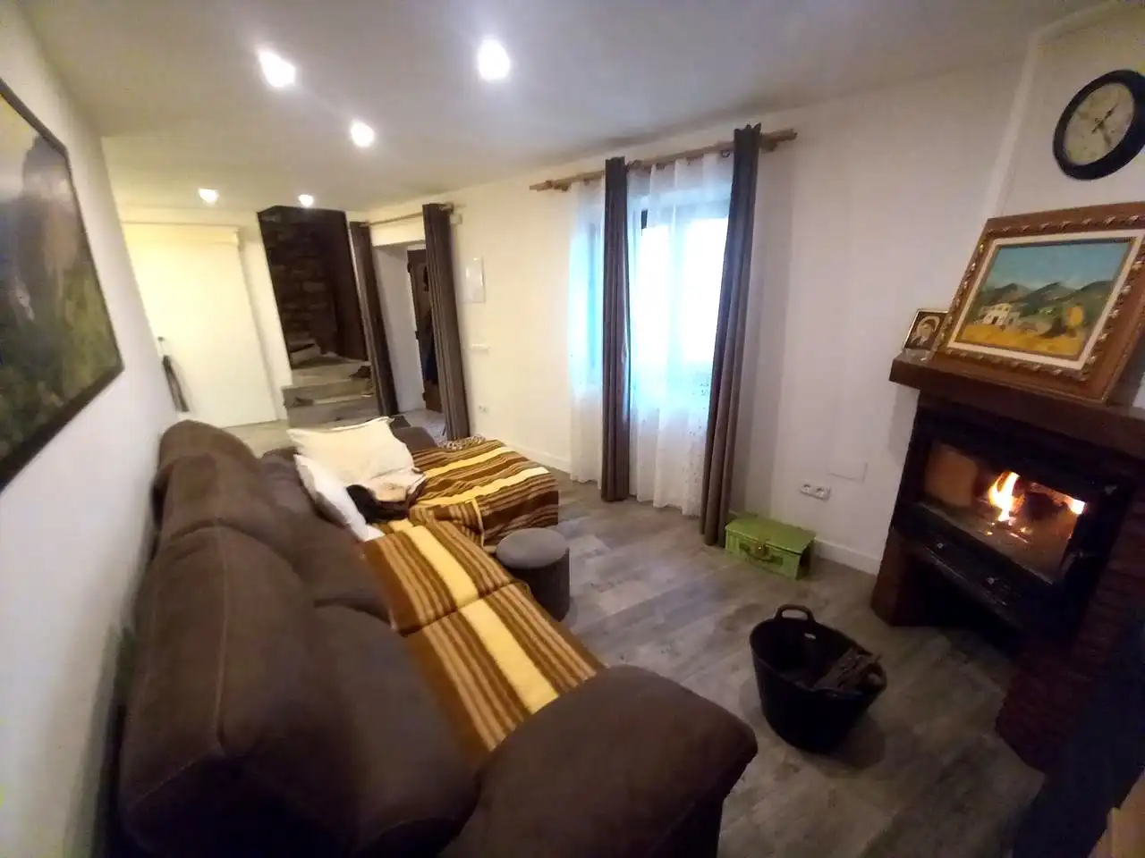 Sala d'estar de Casa o xalet en venda en Baraona amb Traster i Balcó
