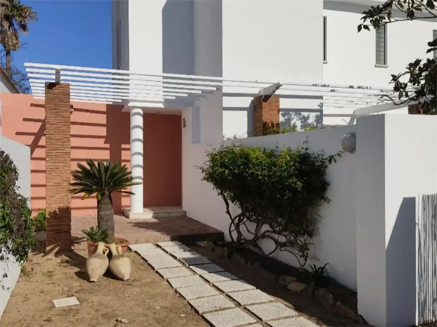 Außenansicht von Wohnung zur Miete in Sanlúcar de Barrameda mit Privatgarten und Möbliert