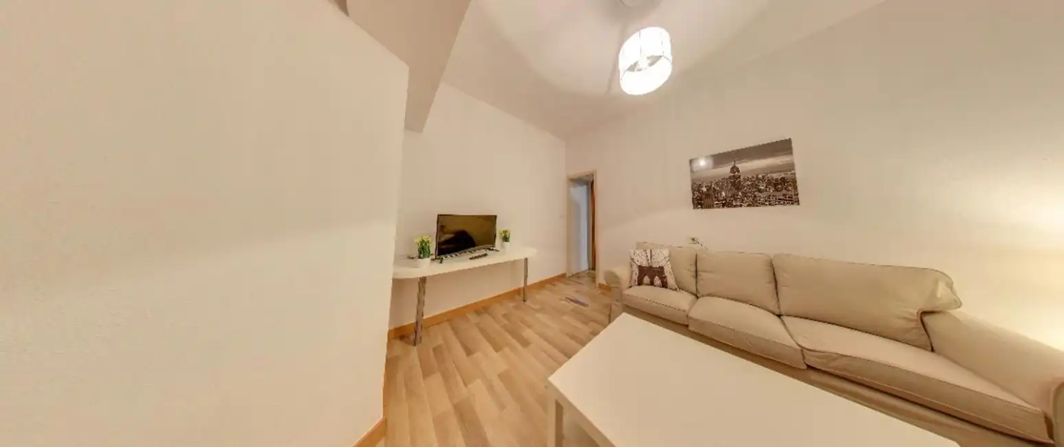 Living room of Flat for rent in Salamanca  with Heating and Furnished