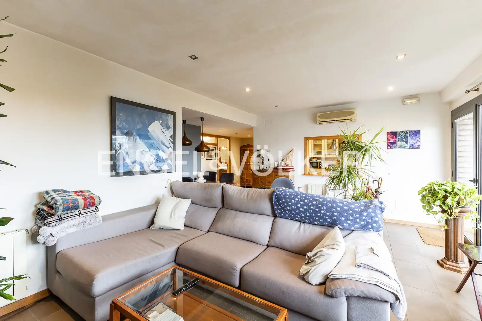 Living room of Houses for sale in Mataró  with Heating, Private garden and Terrace