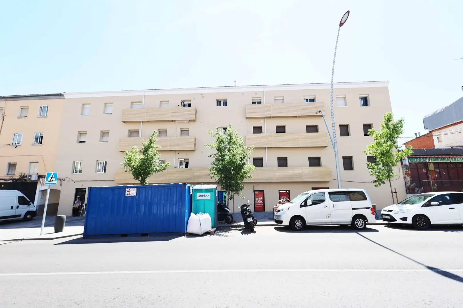 Vista exterior de Pis en venda en Leganés amb Calefacció i Traster