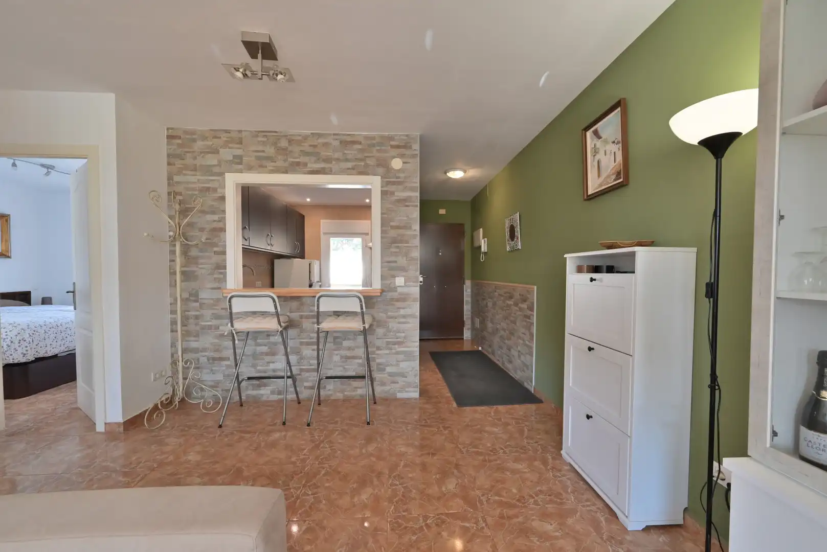 Kitchen of Apartments for sale in Mijas  with Air Conditioner, Terrace and Swimming Pool