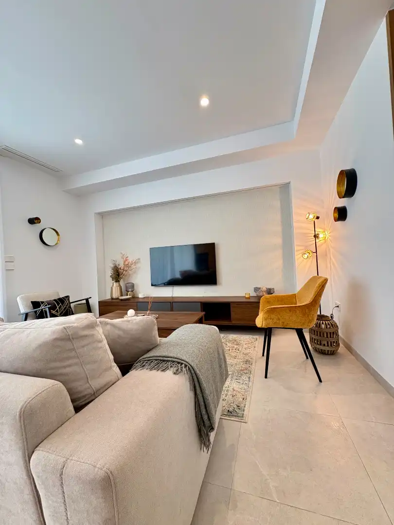 Sala d'estar de Casa o xalet en venda en Torre-Pacheco amb Aire condicionat, Calefacció i Jardí privat