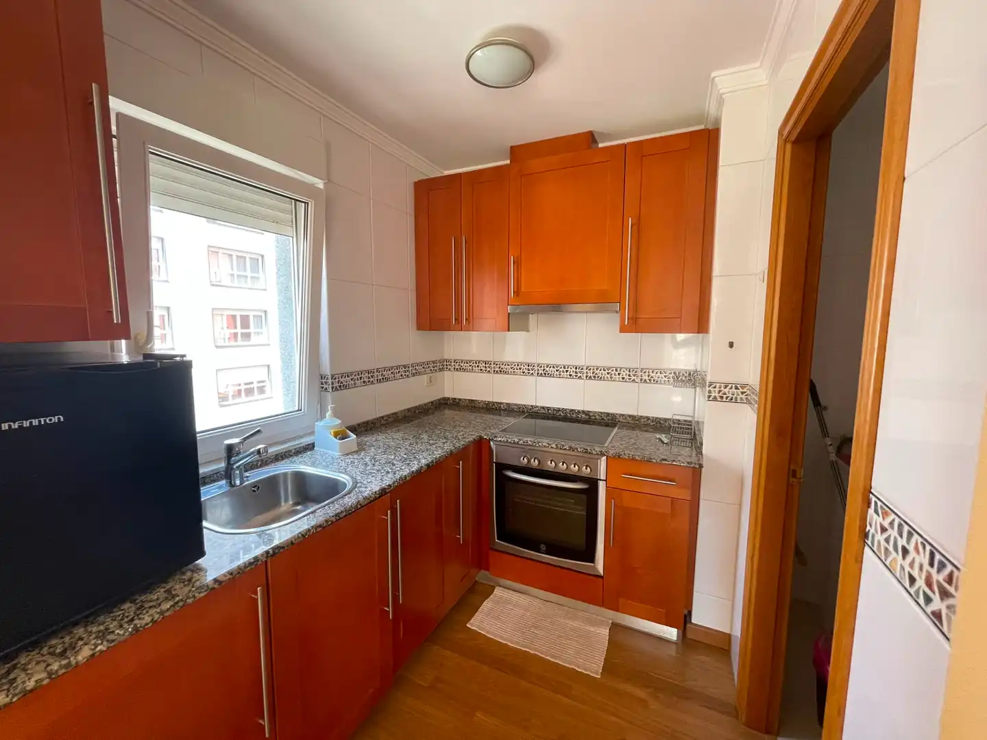 Kitchen of Apartments for rent in Lugo  with Heating, Parquet flooring and Storage room