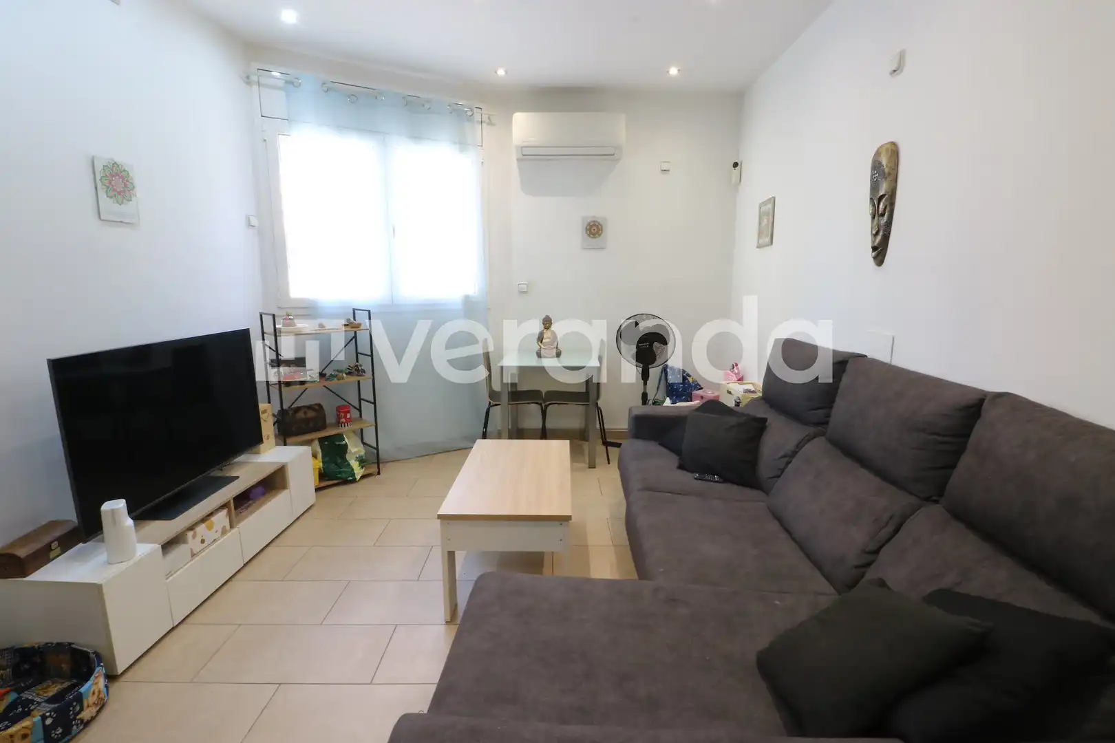 Living room of Ground floor for sale in Ripollet  with Air Conditioner, Heating and TV