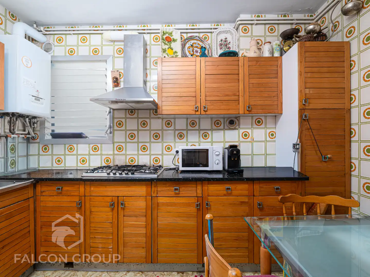 Kitchen of Flat for sale in Vilanova i la Geltrú  with Terrace and Balcony