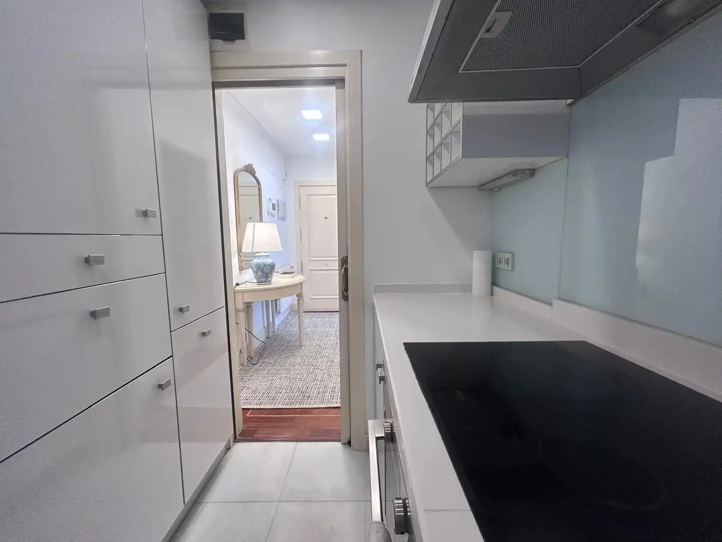 Cocina de Piso de alquiler en Madrid con Aire acondicionado, Calefacción y Parquet