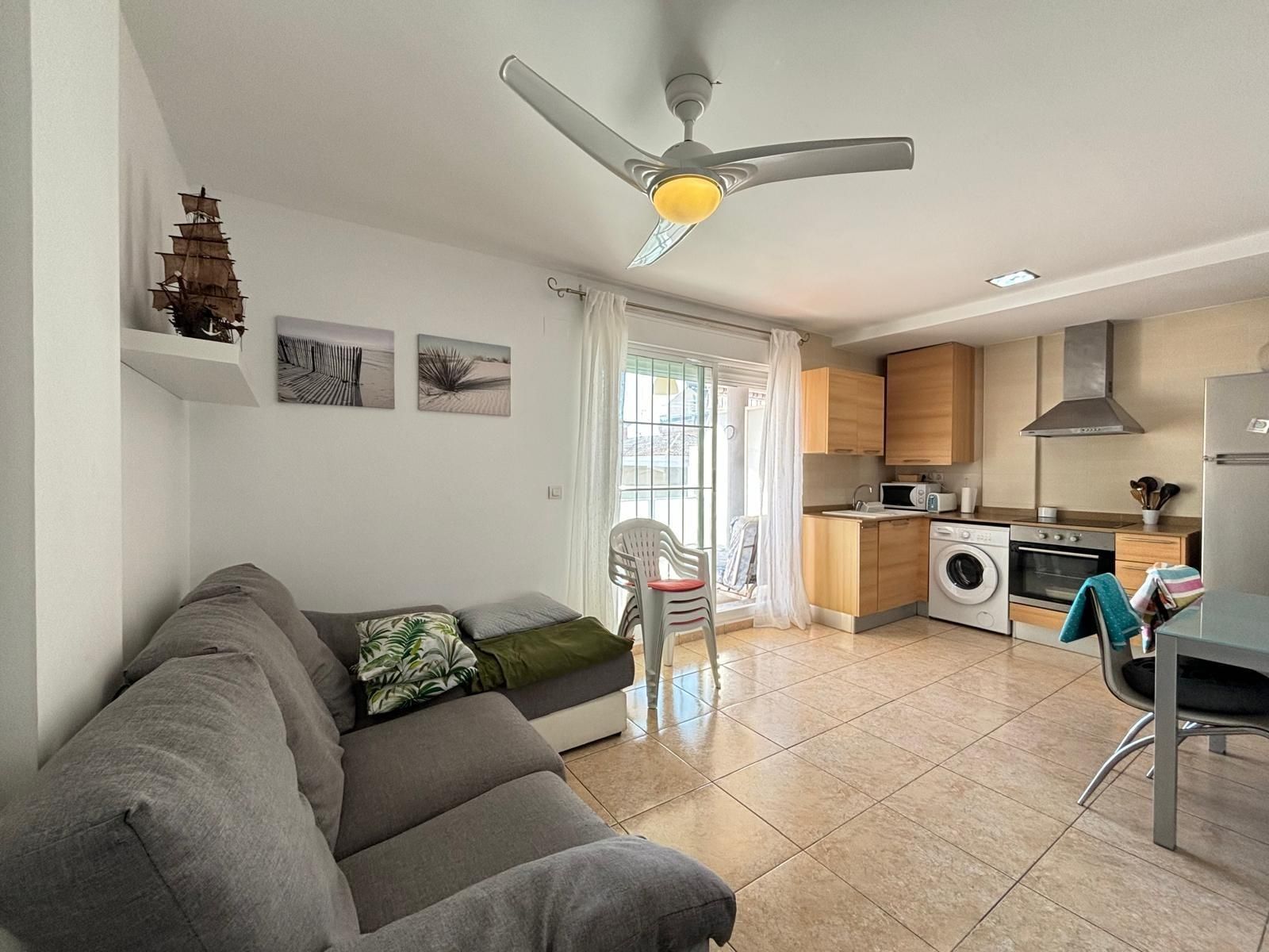 Living room of Apartment to rent in Chilches / Xilxes  with Terrace