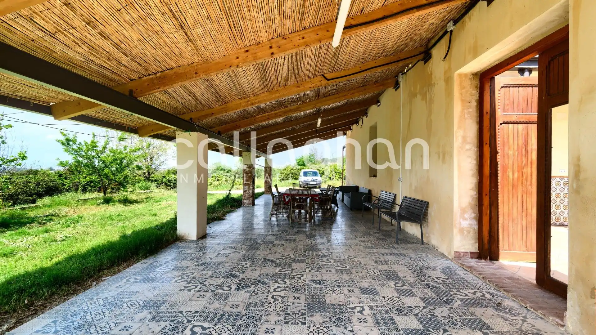 Terraza de Casa o chalet en venta en Alzira con Calefacción, Jardín privado y Terraza