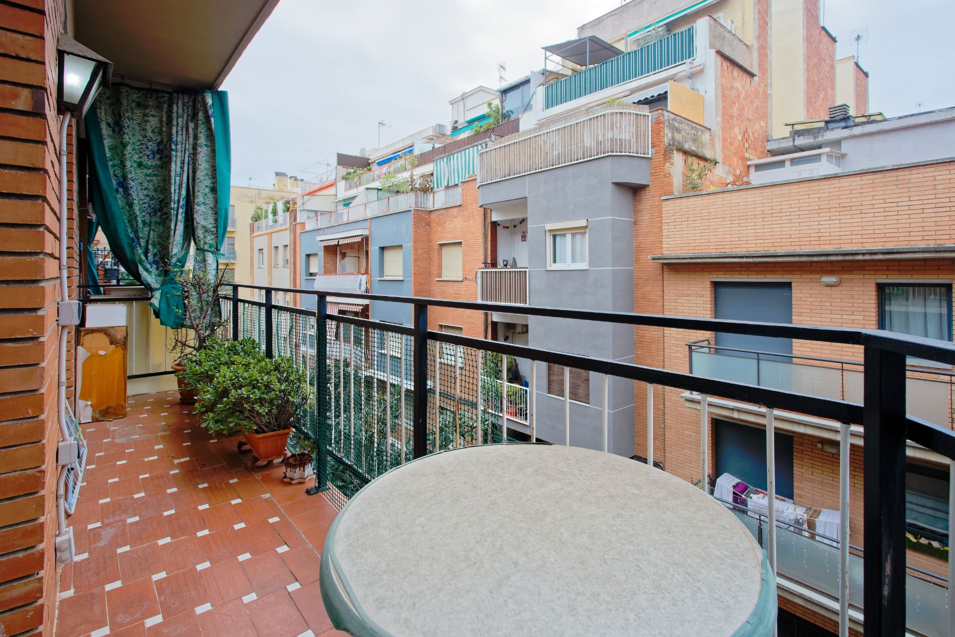 Terrace of Flat for sale in  Barcelona Capital  with Furnished and Balcony