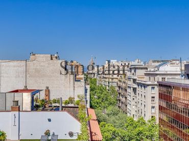 Ático con jardín en venta en Eixample