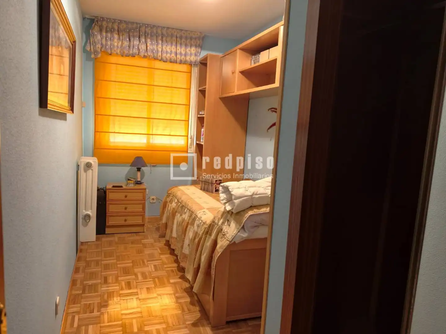 Bedroom of Flat for sale in Madrid  with Air Conditioner, Heating and Parquet flooring