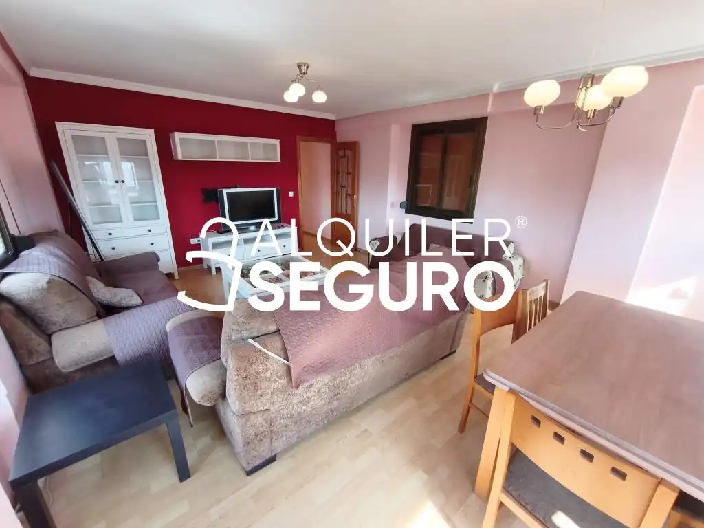 Sala de estar de Piso de alquiler en Alicante / Alacant con Amueblado