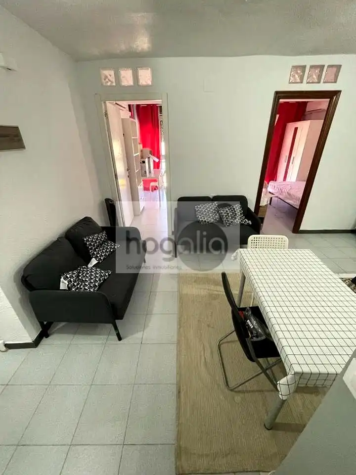Sala de estar de Piso de alquiler en Sevilla con Aire acondicionado y Amueblado