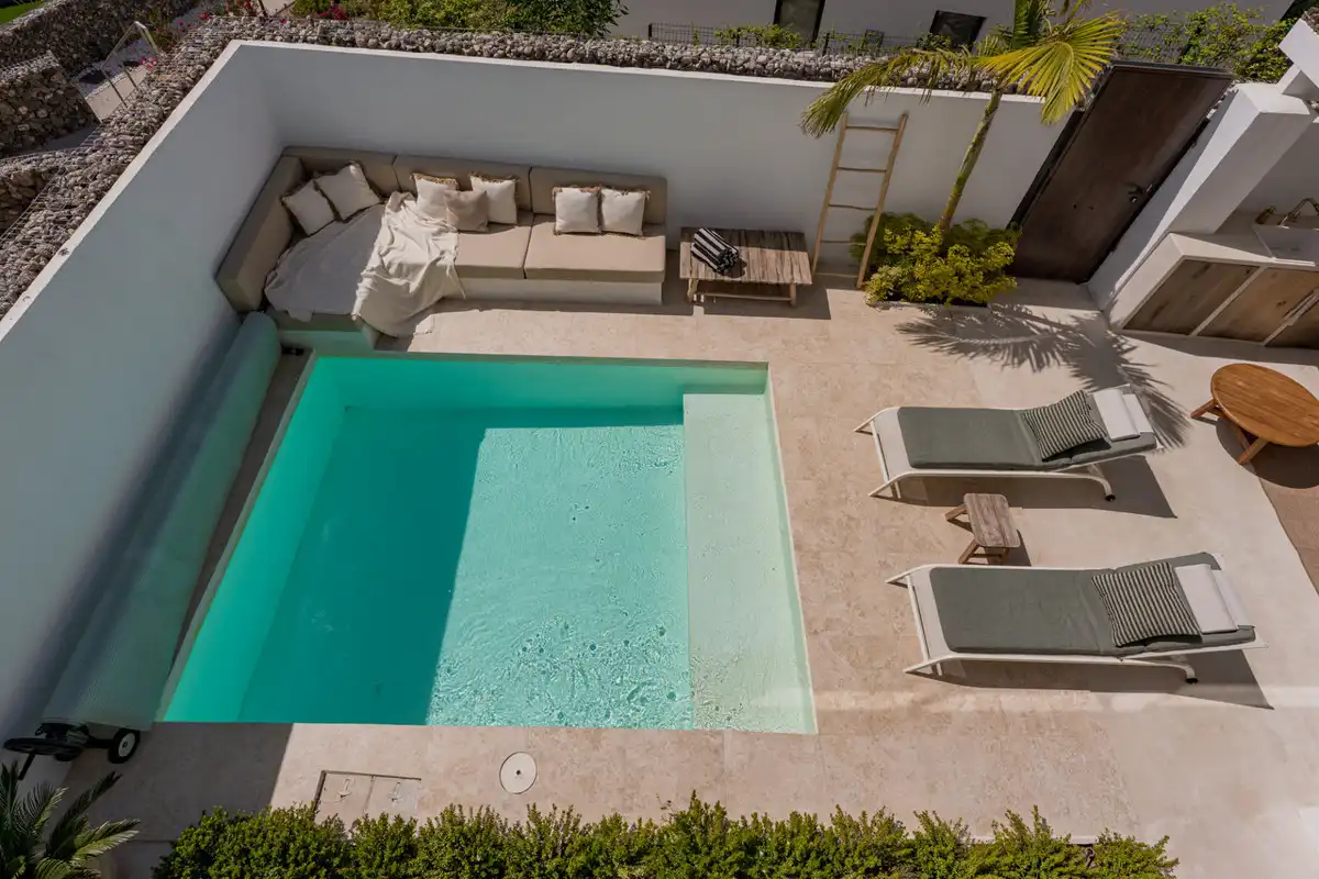 Swimming pool of Detached homes for sale in Mijas  with Private garden and Swimming Pool