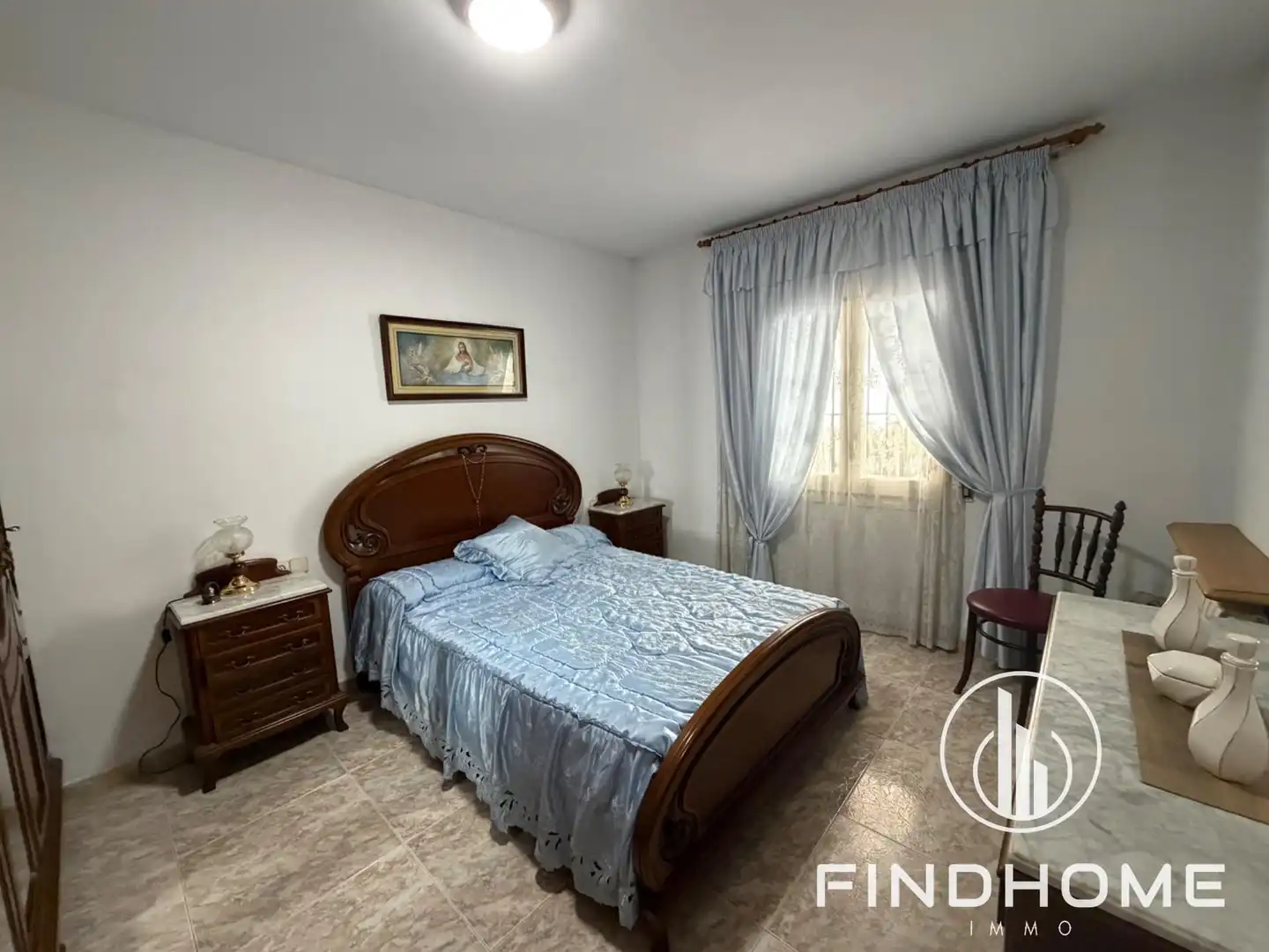 Schlafzimmer von Haus oder Chalet zum Verkauf in Olot mit Privatgarten, Abstellraum und Möbliert