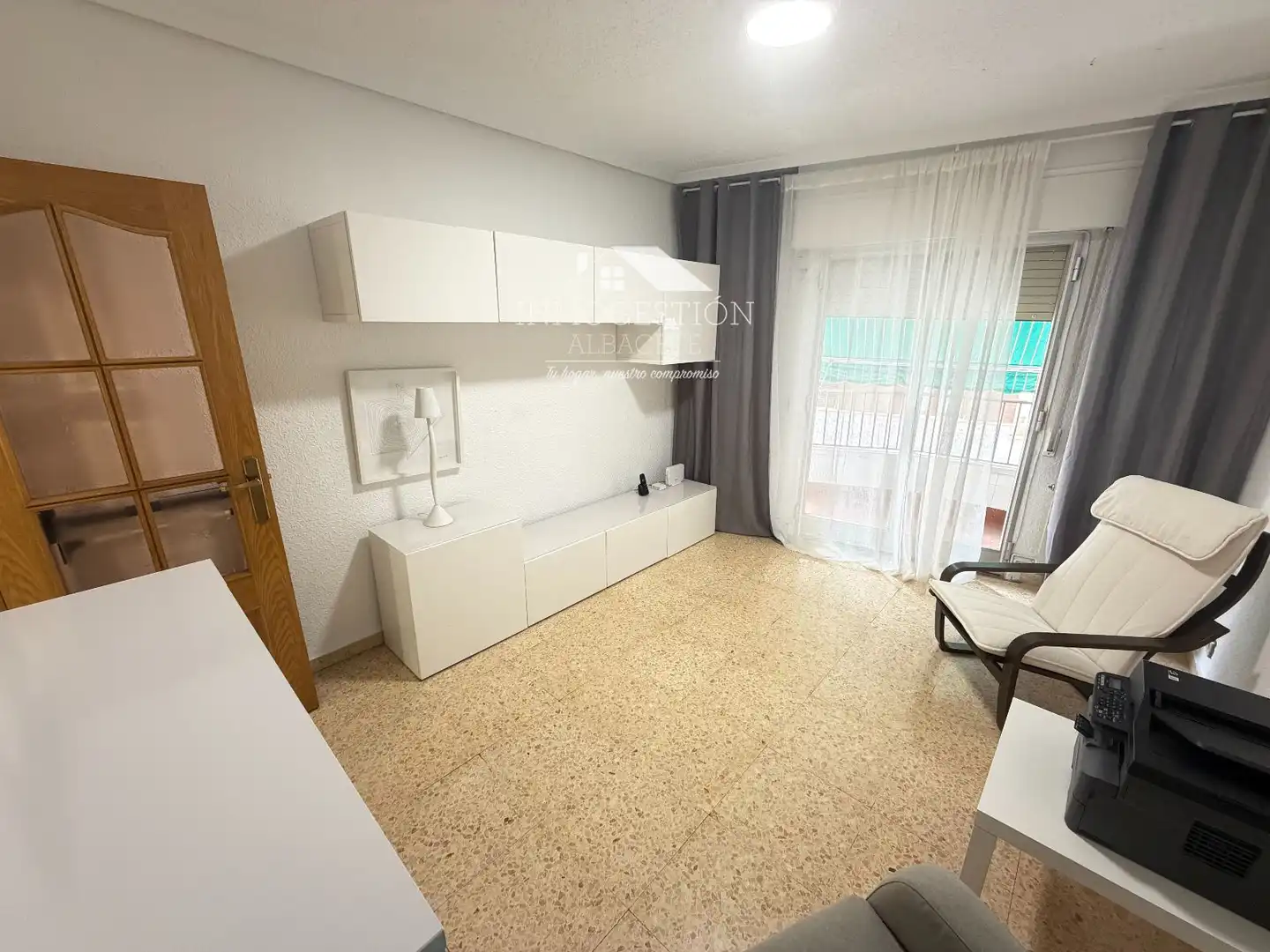 Living room of Flat for sale in Albacete  with Air Conditioner, Heating and Terrace