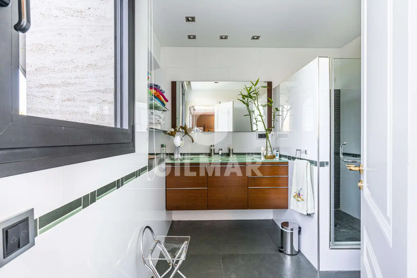 Baño de Casa o chalet en venta en Las Rozas de Madrid con Aire acondicionado, Calefacción y Jardín privado