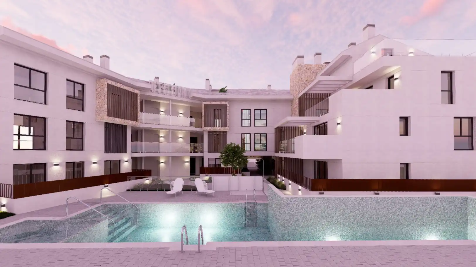 Piscina de Apartamento en venta en Jávea / Xàbia con Aire acondicionado, Calefacción y Jardín privado