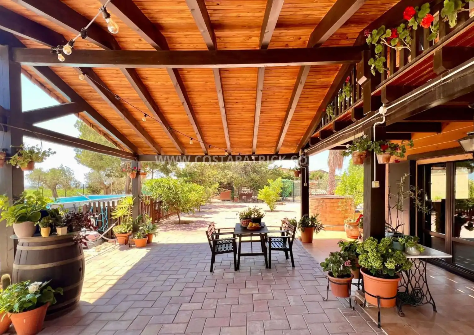 Terraza de Casa o chalet en venta en Torre-Pacheco con Aire acondicionado, Calefacción y Jardín privado