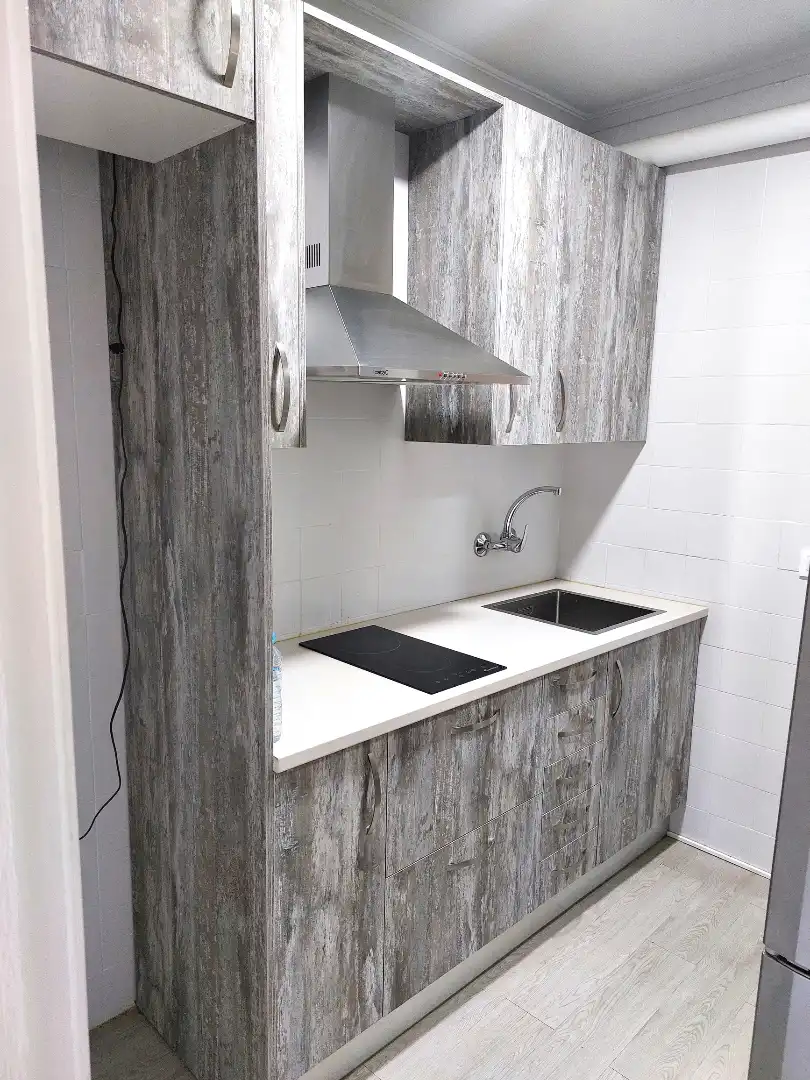 Kitchen of Flat for sale in Carcaboso  with Air Conditioner, Parquet flooring and Balcony