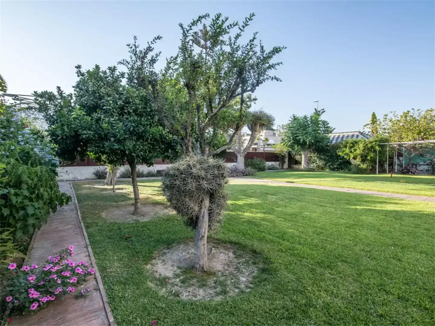 Jardín de Casa o chalet en venta en Sanlúcar de Barrameda con Aire acondicionado, Jardín privado y Trastero