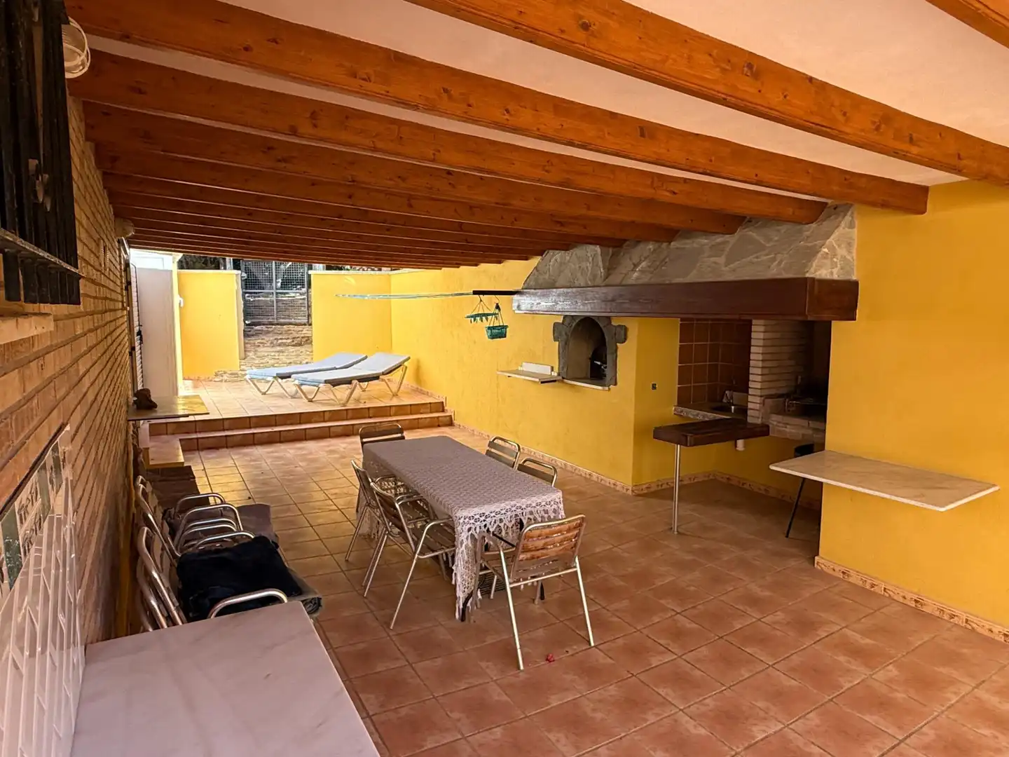 Terraza de Casa o chalet en venta en Alicante / Alacant con Jardín privado y Piscina comunitaria