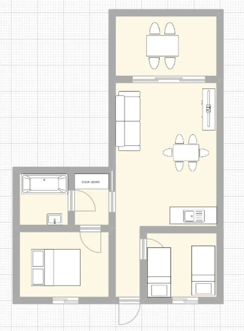 Dachboden zum Verkauf in Roses mit Klimaanlage, Heizung und Gemeinschaftspool