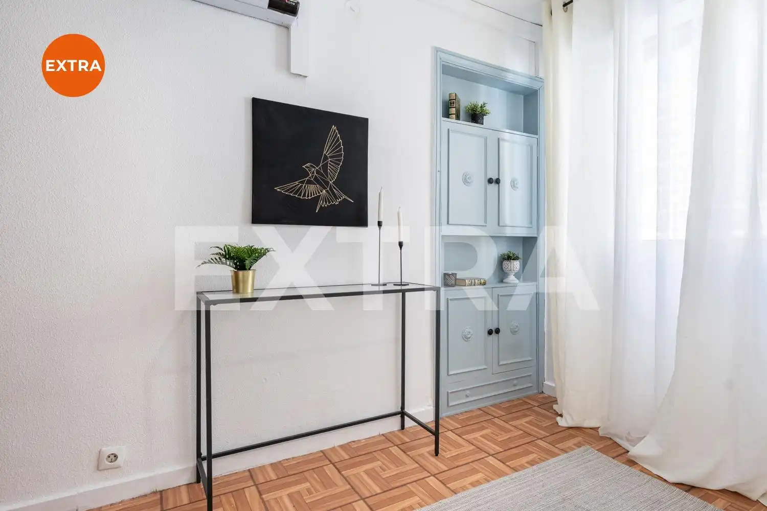 Sala de estar de Piso en venta en Madrid con Calefacción y Parquet