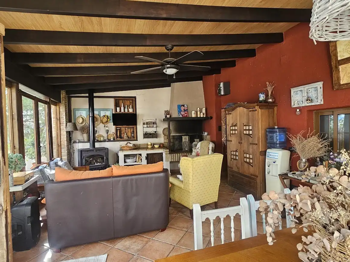 Sala de estar de Casa o chalet en venta en Alberic con Piscina
