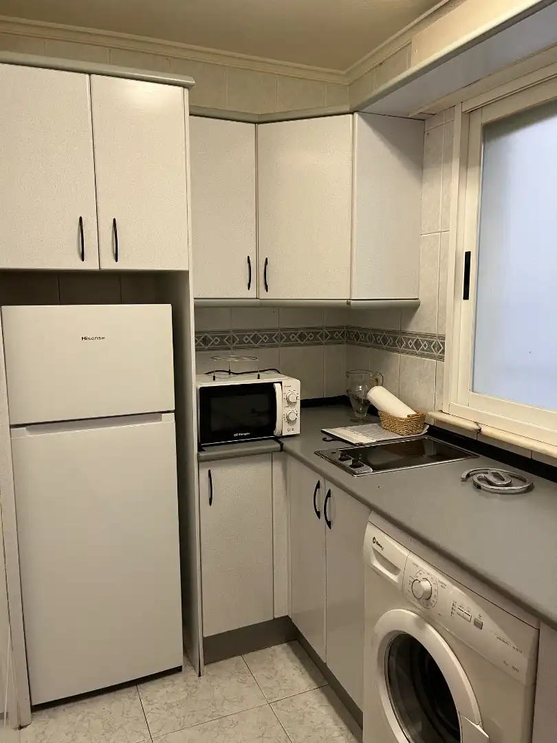 Cocina de Apartamento de alquiler en Salamanca con Calefacción, Parquet y Amueblado