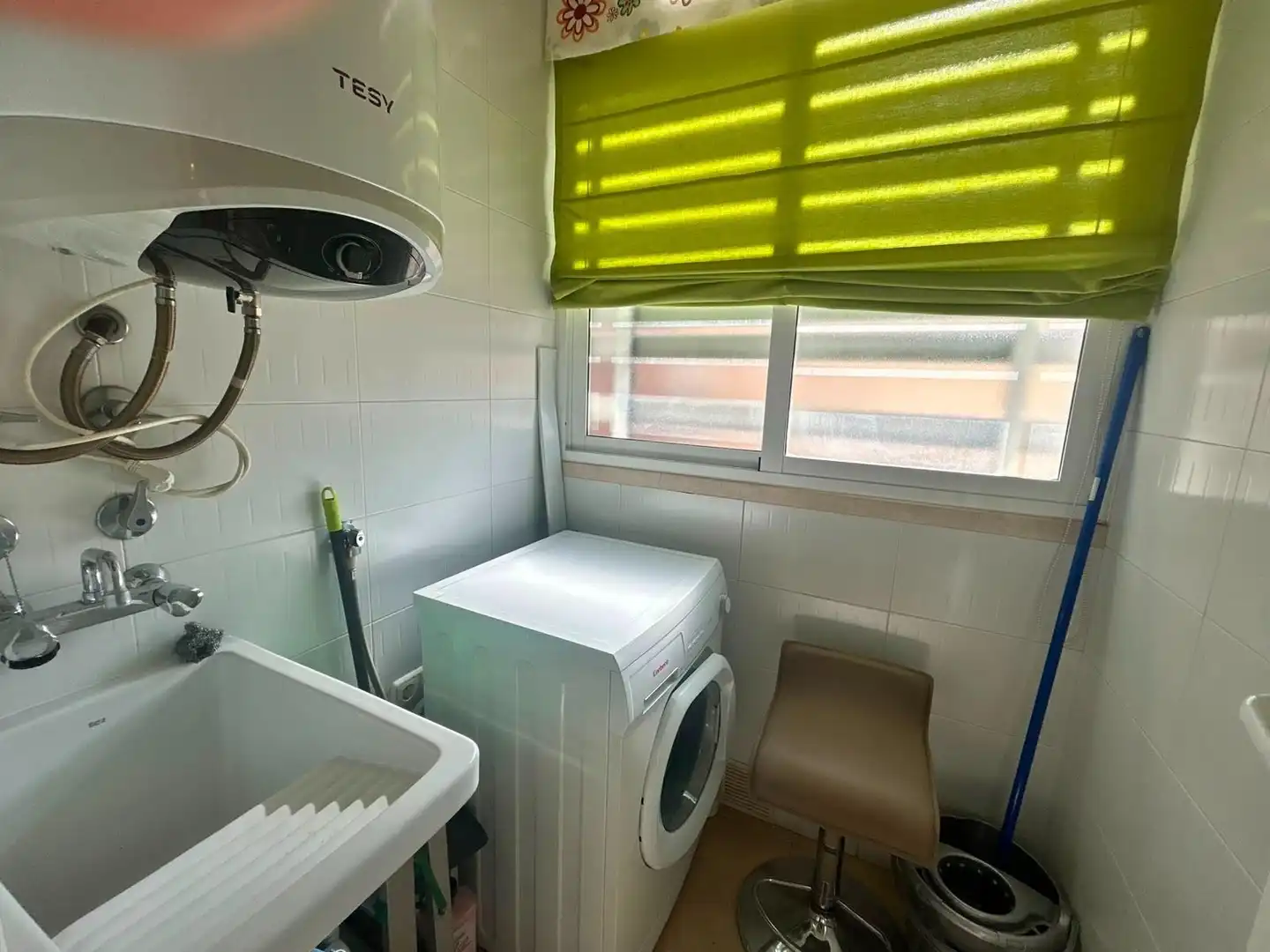 Terrasse von Wohnung zum Verkauf in El Ejido mit Klimaanlage, Heizung und Abstellraum