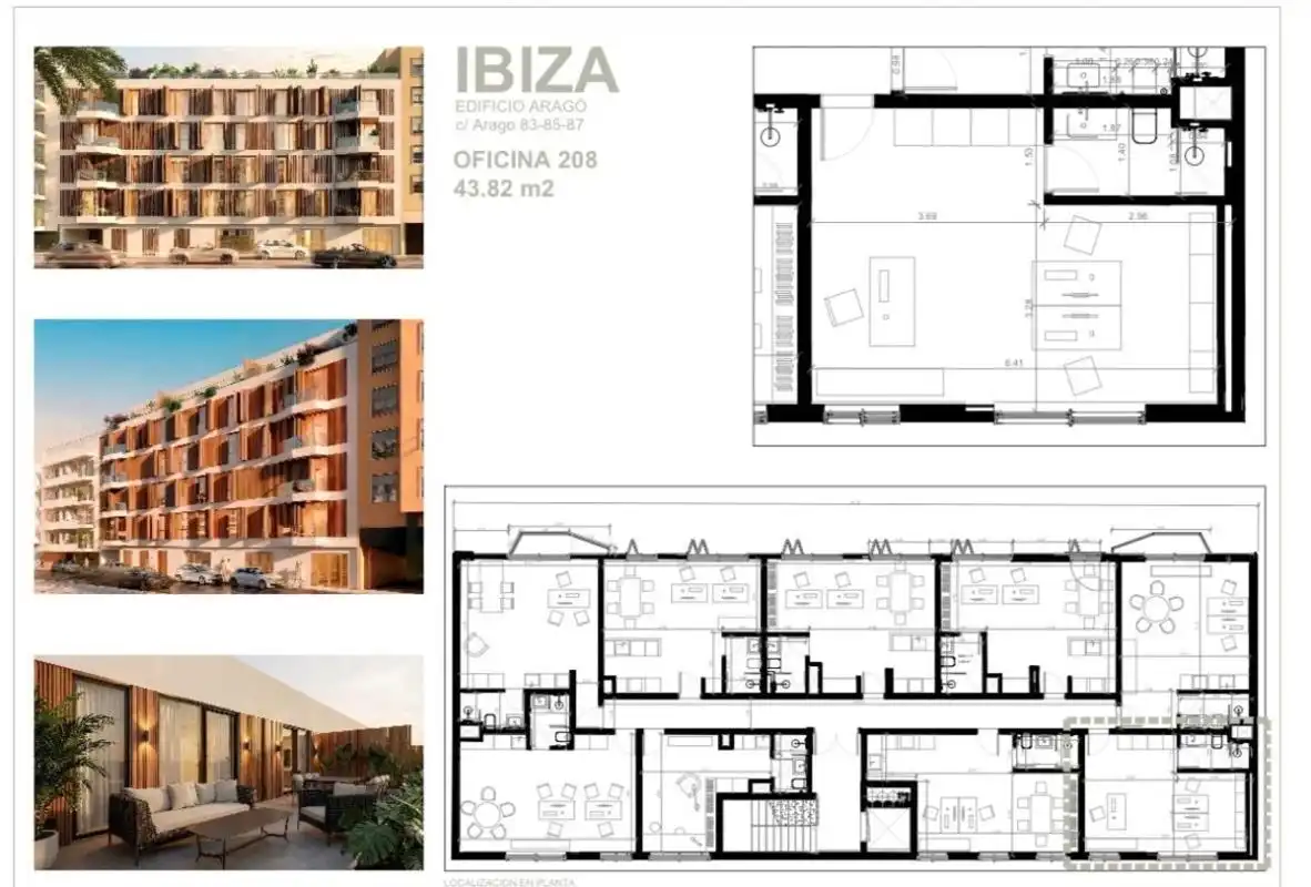 Bureau avec ascenseur à vendre à C/ d'Aragó, imagen 6