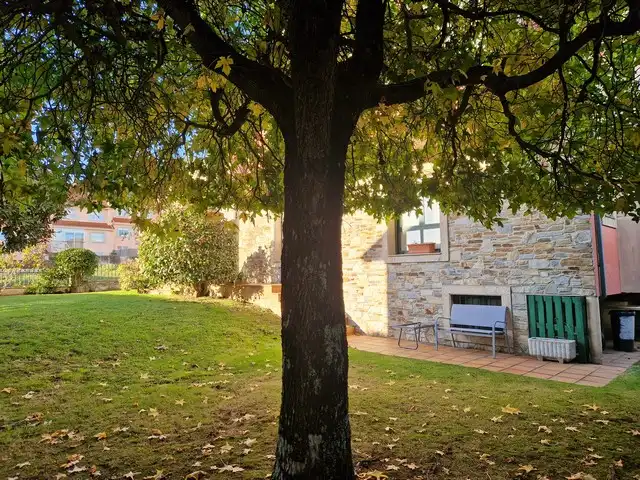 Jardín de Casa o chalet en venta en Teo con Calefacción, Jardín privado y Parquet
