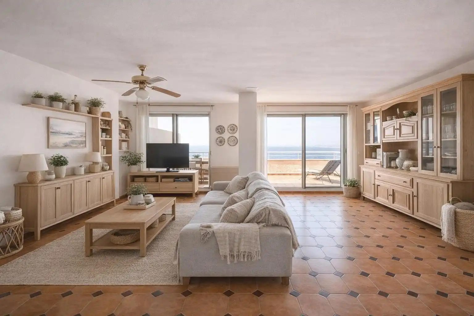 Sala d'estar de Àtic en venda en Salou amb Aire condicionat, Calefacció i Terrassa