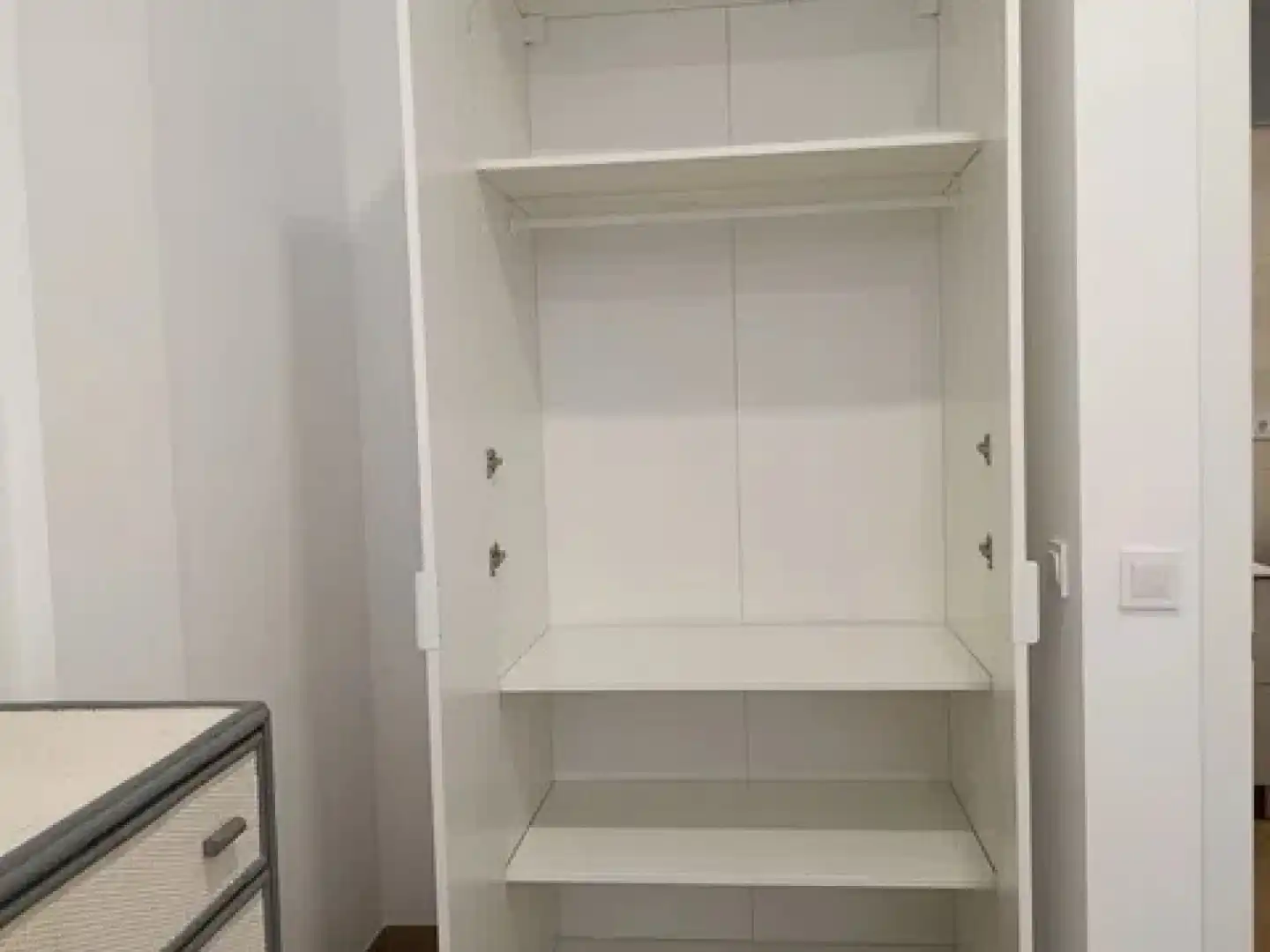 Bedroom of Flat for rent in Málaga  with Furnished, Washing machine and Microwave