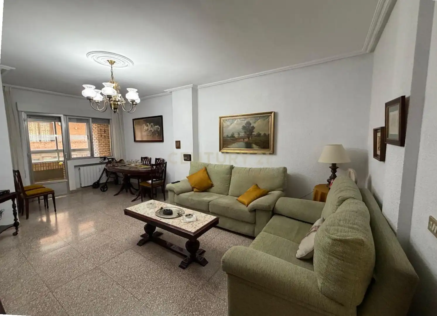 Living room of Flat for sale in Cáceres  with Air Conditioner and Washing machine