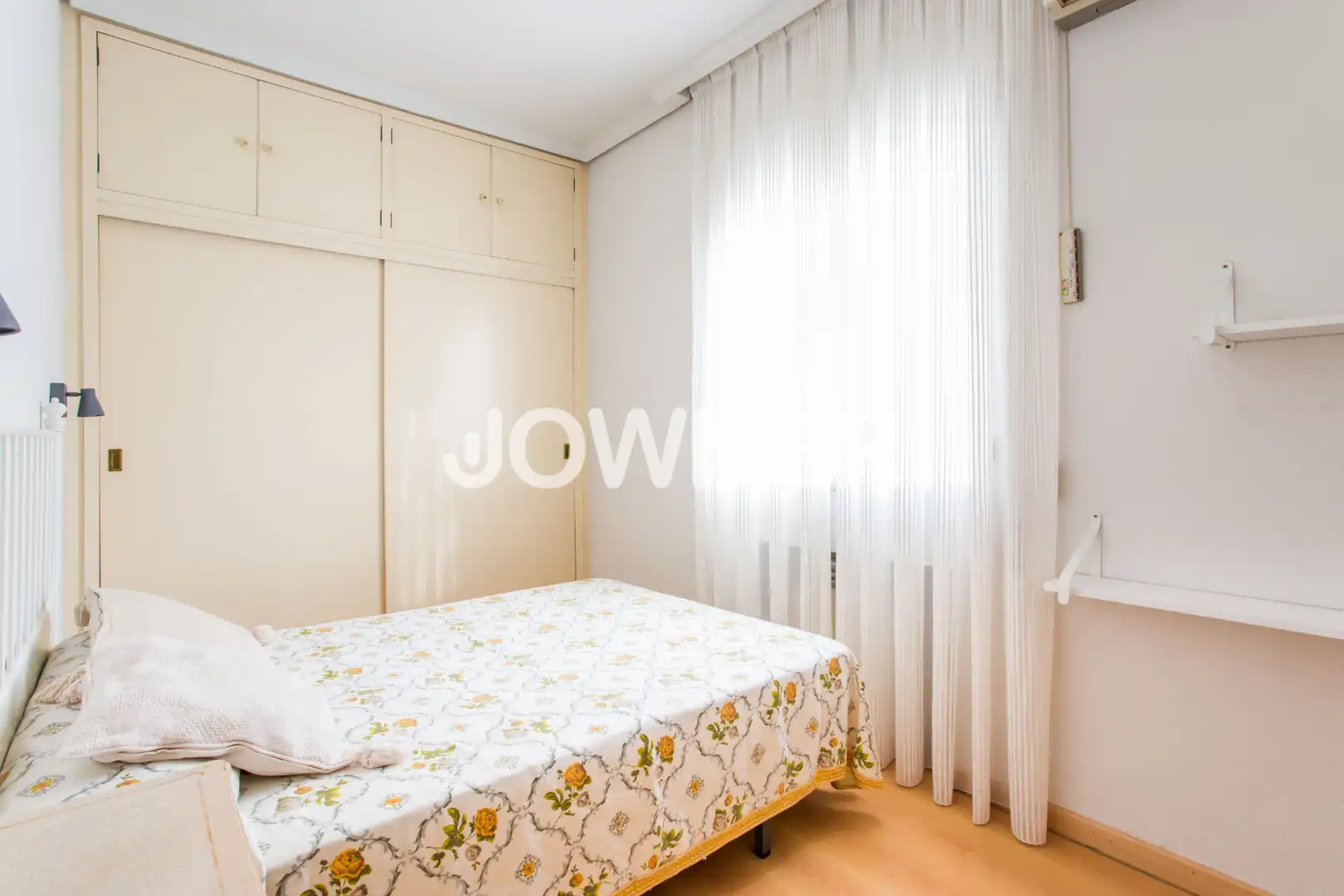 Bedroom of Flat for rent in Madrid  with Air Conditioner, Heating and Terrace