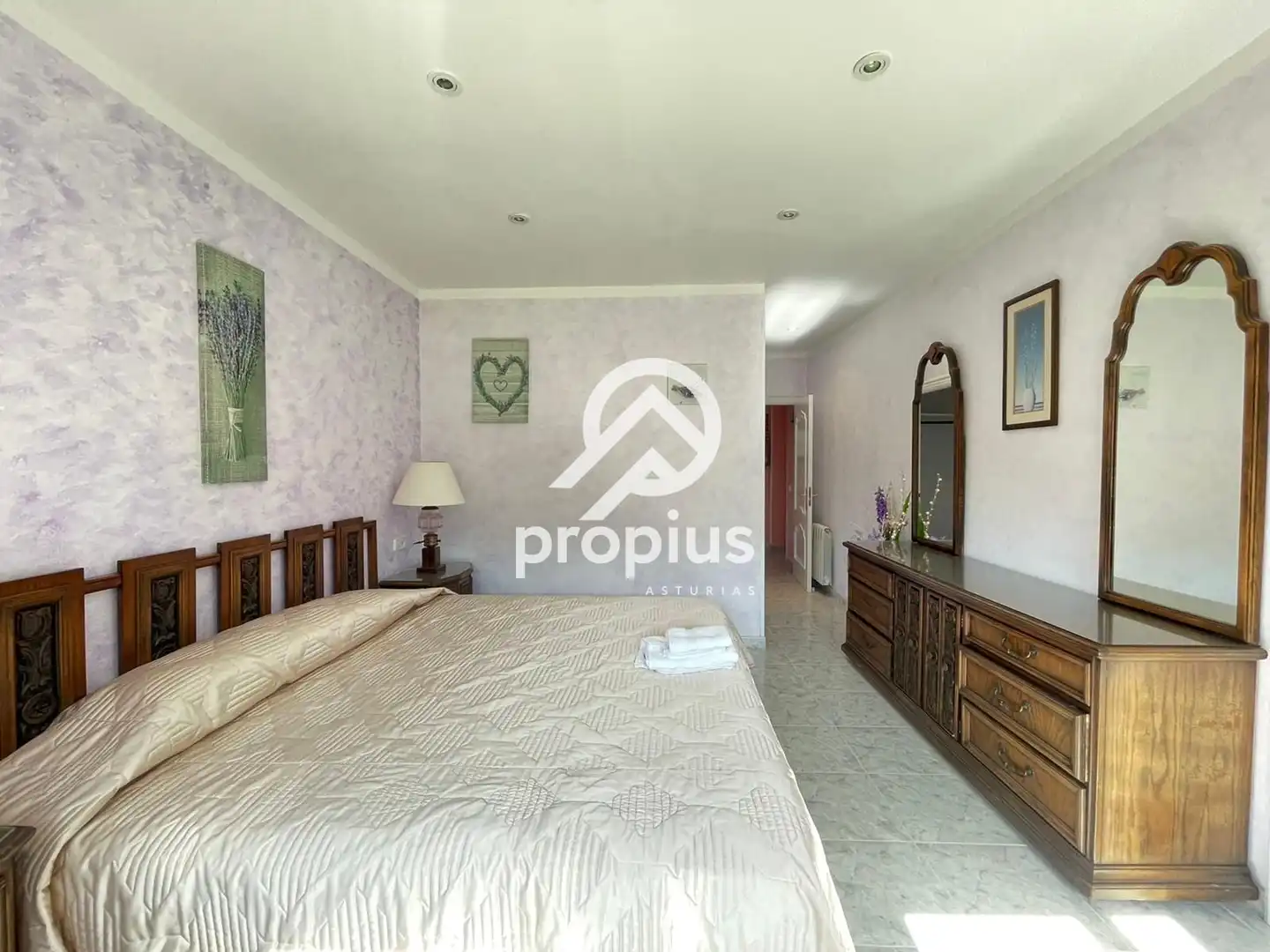 Bedroom of Houses for sale in Llanes  with Heating, Private garden and Terrace