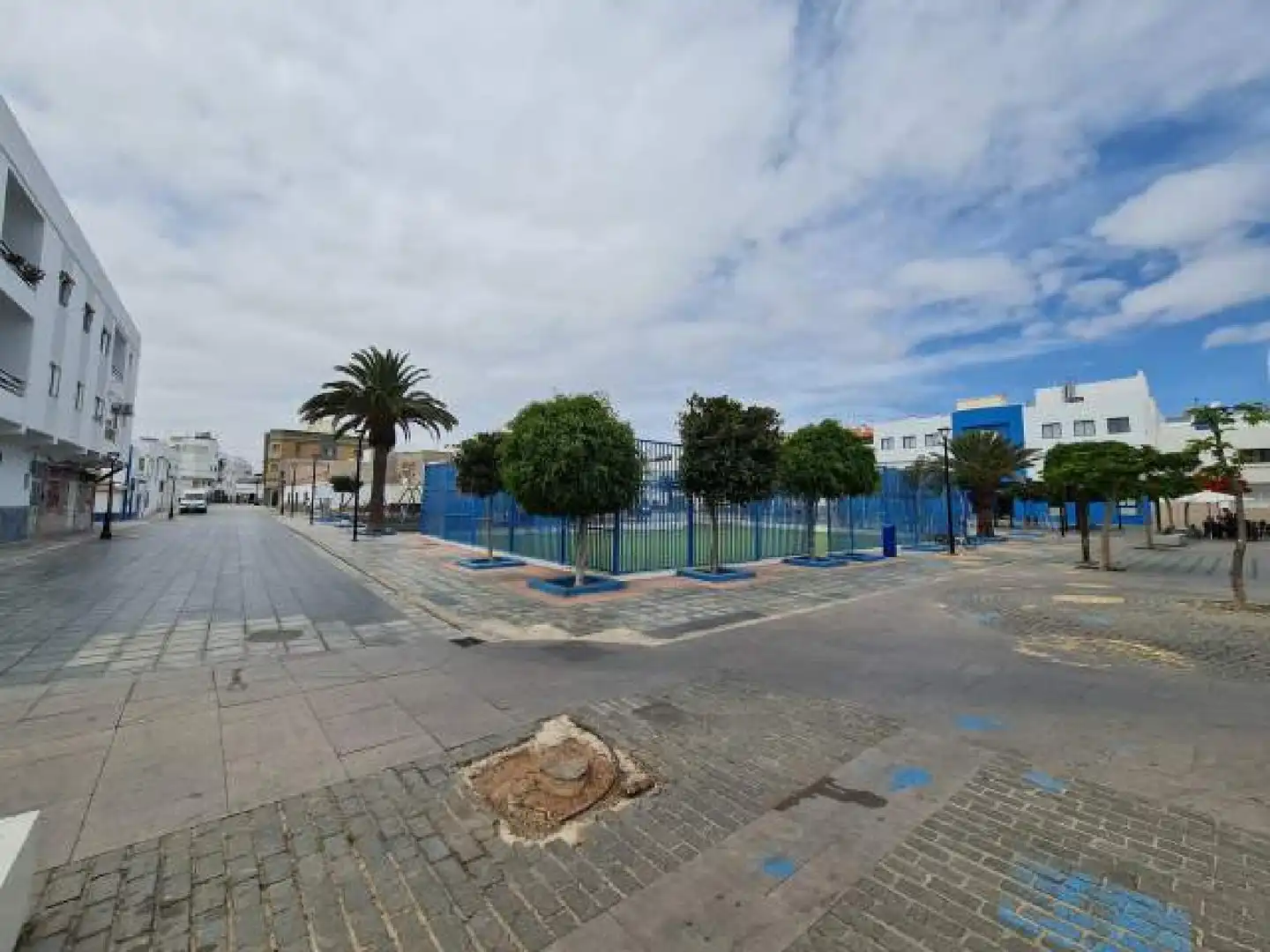Exterior view of Flat for sale in La Oliva
